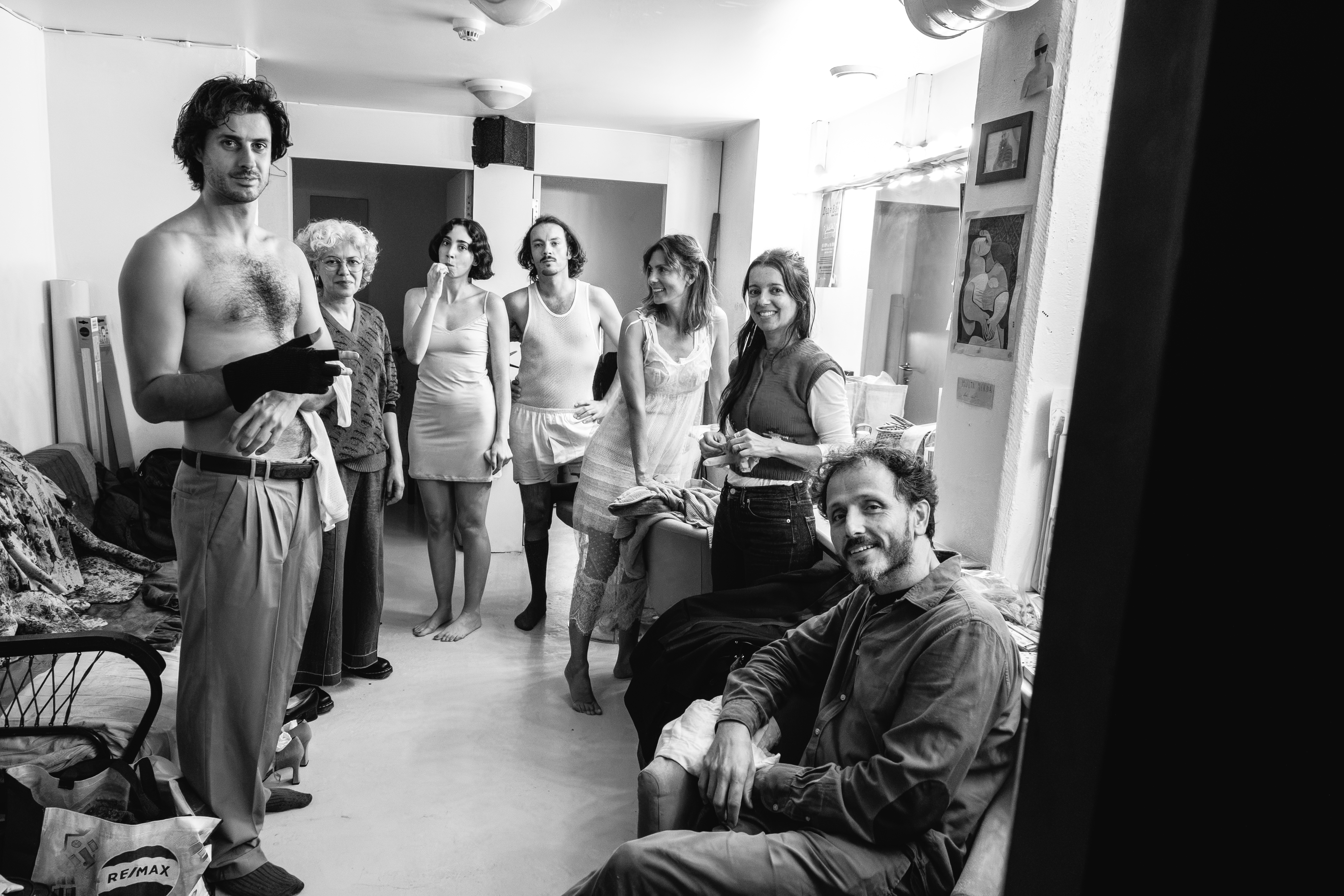 Nos bastidores de uma companhia de teatro